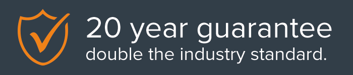 20 Year Guarantee available from Amber