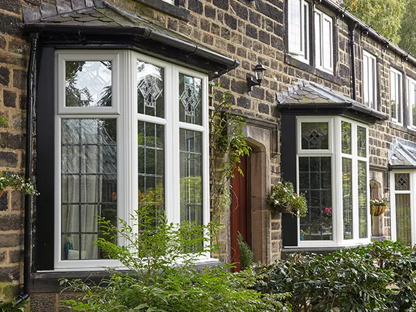 A set of casement windows