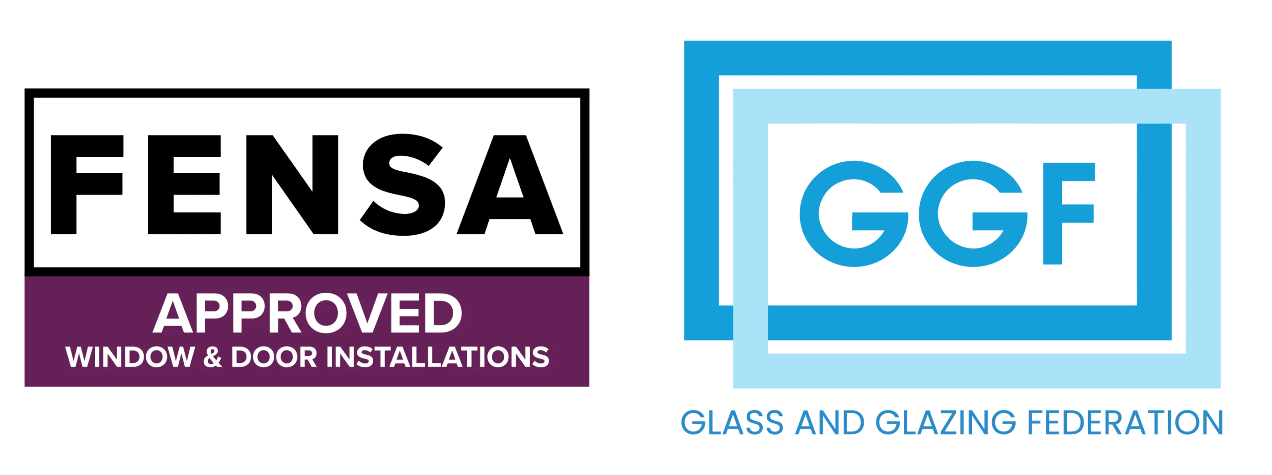 FENSA and GGF accreditation logos