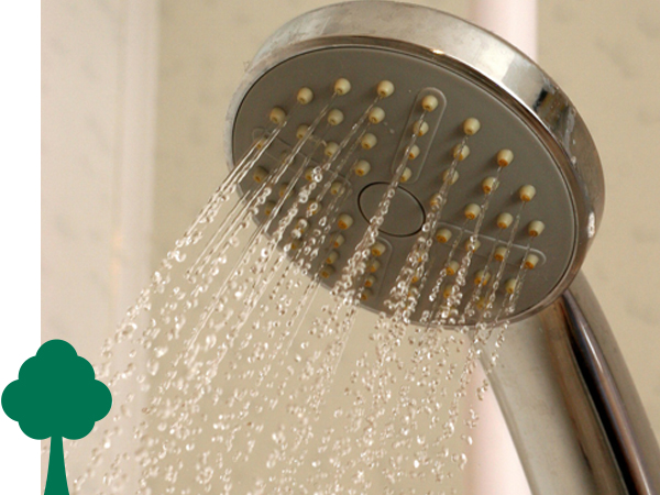 Save energy with shorter showers